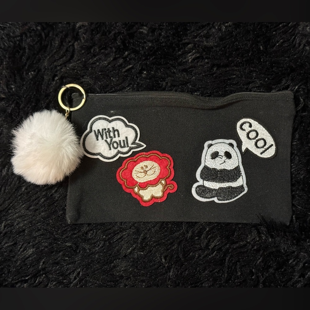 Animal themed pencil pouch or coin purse